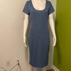 Ribbed bodycon dress. Size XL. NWOT